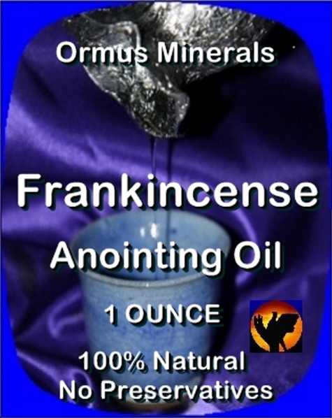 Ormus Minerals Anointing Oil with FRANKINCENSE