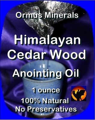 Ormus Minerals Anoing Oil with Himalayan Cedar Wood