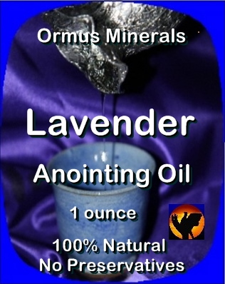 Ormus Minerals Anointing Oil with Lavender