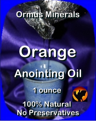Ormus Minerals Anointing Oil with Orange